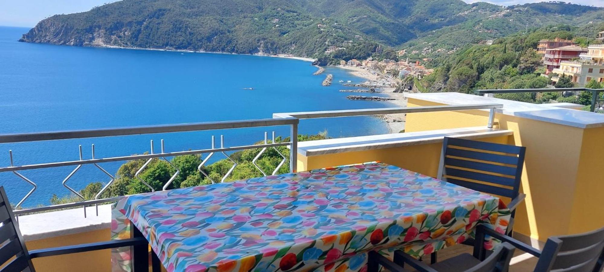 Appartamenti Enrica with amazing view Moneglia Esterno foto