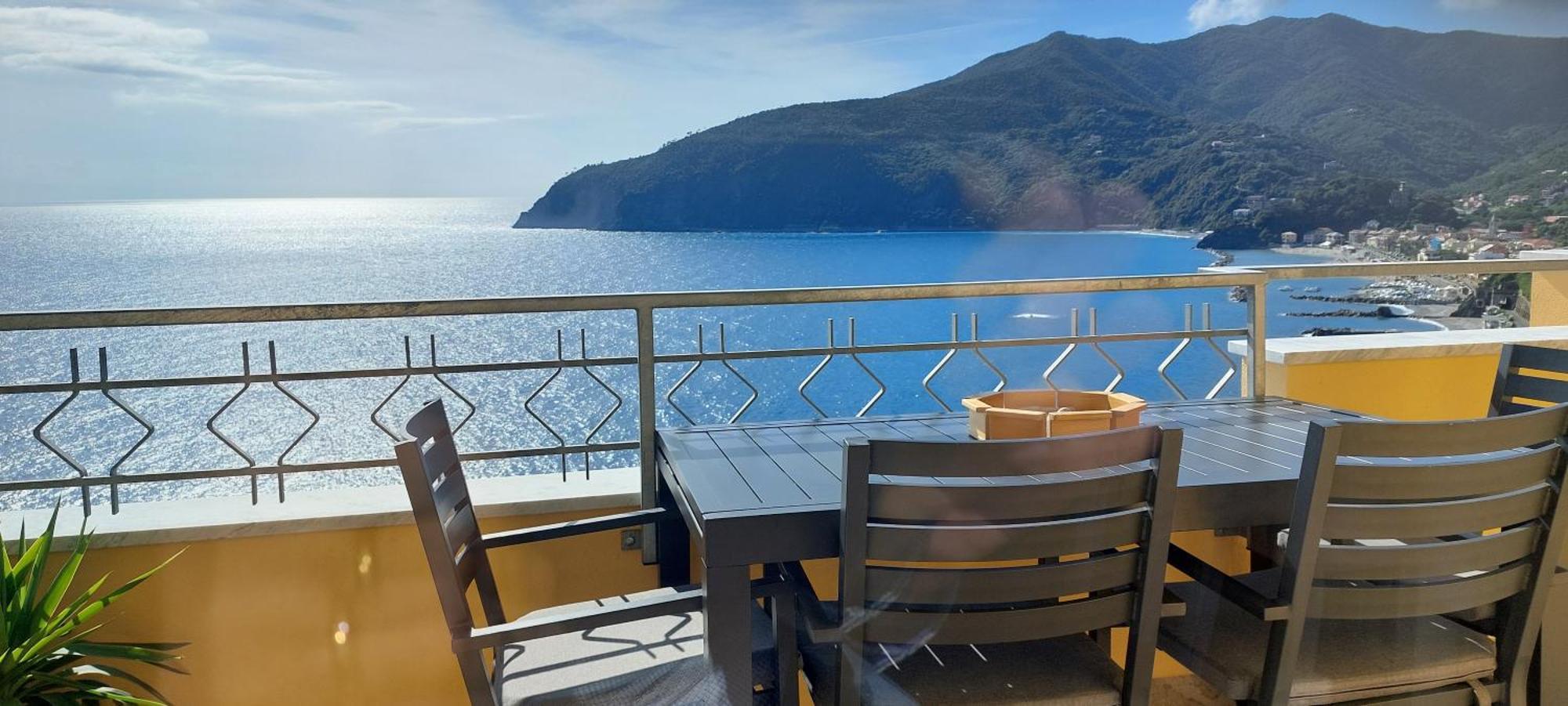 Appartamenti Enrica with amazing view Moneglia Esterno foto